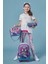 Kids Pembe Turkuaz Kulaklık Paten Desenli Çekçekli 3'lü Çanta Seti SET0123954 2