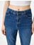 Yüksek Bel Kot Pantolon Slim Fit Düz Paça Pamuklu - Eve Slim Jean 5