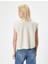 Triko Oversize Süveter V Yaka Yumuşak Dokulu 4
