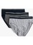 3'lü Slip Boxer Seti Çok Renkli Şerit Detaylı 1