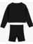 Sweatshirt ve Şort Seti Ikili Pamuklu 4