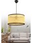 Hasır Hazeran Rattan Tekli Sarkıt Modern Avize 36 cm 1