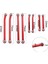 Metal Yüksek Boşluk Süspansiyon Bağlantısı ve Direksiyon Bağlantı Seti 9749 Traxxas TRX4M 1/18 Rc Paletli Araba Yükseltme Parçaları, 3 (Yurt Dışından) 2