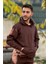 Erkek Şardonlu 3 Iplik Bol Kesim Sweatshirt 1