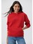 Kadın 3 Iplik Şardonlu Bol Kesim Sweatshirt 1