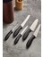 Coltello Wood 6 Parça Bıçak Seti Kahverengi Yuvarlak 3