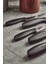 Coltello Wood 6 Parça Bıçak Seti Kahverengi Yuvarlak 5