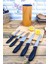 Coltello Bamboo 6 Parça Bıçak Seti Taba Yuvarlak 2