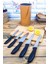 Coltello Bamboo 6 Parça Bıçak Seti Taba Kare 2