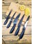 Coltello Bamboo 6 Parça Bıçak Seti Taba Kare 4