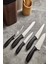 Coltello Wood 6 Parça Bıçak Seti Kahverengi Kare 4