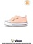 Işıklı Çocuk Spor Ayakkabı Pudra Renkli Tekstil Malzeme ile Düz Taban 20Y.150 2