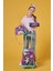 Kids Pembe Su Yeşili Unicorn Desenli Üç Bölmeli Çekçekli 3'lü Çanta Seti SET0123958 2