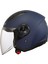 Airflow 2 Motosiklet Kaskı UV Filtreli Vizör ve Konforlu İç Pedler ile Mat Navy Renk 2