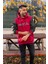 Unisex Nakışlı Oversize 3 Iplik Kolej Kapşonlu Sweatshirt 2