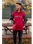 Unisex Nakışlı Oversize 3 Iplik Kolej Kapşonlu Sweatshirt 1