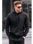 Erkek Şardonlu Kapşonlu Bol Kesim Sweatshirt 1
