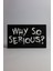 Joker - Why So Serious? - 3 Boyutlu Tabela - 20CM x 12CM x 1cm 1