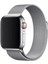 Apple Watch Uyumlu 38MM / 40MM / 41MM Milano Kordon Metal Kayış Sılver/gümüş 1