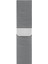 Apple Watch Uyumlu 38MM / 40MM / 41MM Milano Kordon Metal Kayış Sılver/gümüş 2