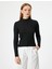 Dik Yaka Triko Kazak Uzun Kollu Slim Fit 3