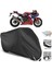 Honda Cbr 1000 Rr-R Fireblade Sp Motosiklet Branda (Bağlantı, Kilit Uyumlu)-Siyah 1