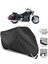 Triumph Rocket 3 Touring Motor Brandası Arka Çanta Uyumlu (Bağlantı, Kilit Uyumlu)-Siyah 1