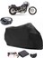 Honda Vt 600 Shadow Arka Çanta Uyumlu Siyah Motosiklet Branda Su Geçirmez Dayanıklı Kumaş 1