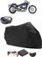 Honda Shadow Spirit 750 Arka Çanta Uyumlu Siyah Motosiklet Branda Su Geçirmez Dayanıklı Kumaş 1