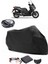 Yamaha X-Max 125 Iron Max Arka Çanta Uyumlu Siyah Motosiklet Branda Su Geçirmez Dayanıklı Kumaş 1