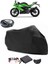 Kawasaki Ninja 250SL Arka Çanta Uyumlu Siyah Motosiklet Branda Su Geçirmez Dayanıklı Kumaş 1