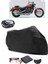 Honda Vt 1100 Shadow Ace Arka Çanta Uyumlu Siyah Motosiklet Branda Su Geçirmez Dayanıklı Kumaş 1