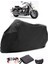 Yamaha Wild Star Xv 1600 Siyah Motosiklet Branda Su Geçirmez Dayanıklı Kumaş 1