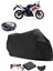 Honda Cbr 250 R Arka Çanta Uyumlu Siyah Motosiklet Branda Su Geçirmez Dayanıklı Kumaş 1