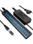 Profesyonel USB Hub 16 Portlu USB 3.0 5Gbps Bireysel Açma Kapama Anahtarları 12V DC 7.5A Güç Adaptörü USB Hub 3.0 Telefon Şarj Dizüstü Bilgisayar Mobil HDD Flash Sürücü Power Switches Port16 1