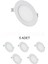 CT-5144 Slim LED Panel 3W Beyaz - 5'li Paket 1