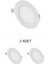 CT-5144 Slim LED Panel 3W Beyaz - 2'li Paket 1