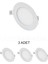 CT-5144 Slim LED Panel 3W Beyaz - 3'lü Paket 1