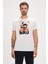 Spark Kirli Beyaz Erkek Tişört 2
