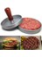 12 Alüminyum Hamburger Köfte Presi Kalıbı 12 cm 4
