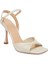 Beyaz Hakiki Deri Kadın Stiletto - K24I1AY67184-N3O 1