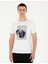 Erkek Beyaz Slim Fit Tişört 50285385-VR013 1