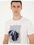 Erkek Beyaz Slim Fit Tişört 50285385-VR013 2