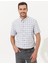 Erkek Gri Regular Fit Kısa Kollu Gömlek 50249666-VR024 1