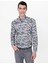 Erkek Haki Slim Fit Uzun Kollu Gömlek 50250957-VR027 1