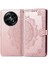 Realme 12 5g Için Flip Case Zarif Desen Darbeye Kapak Basit (Yurt Dışından) 1