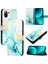 Xiaomi 11 Lite 5g Ne Pu Deri Mermer Desen Cüzdan Kickstand (Yurt Dışından) 5