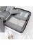 7 Adet Duffle Saklama Çantası Ambalaj Küp Saklama Çantaları Seyahat Bagaj Organizatör Seti (Gri) (Yurt Dışından) 3