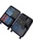 8 Parçalı Seyahat Organizer, Valiz Düzenleyici, Tatil ve Seyahat Için Bavul Organizer, Packing Cubes Seti Travel Organizer, Organizer Çanta - Siyah (Yurt Dışından) 2