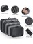 8 Parçalı Seyahat Organizer, Valiz Düzenleyici, Tatil ve Seyahat Için Bavul Organizer, Packing Cubes Seti Travel Organizer, Organizer Çanta - Siyah (Yurt Dışından) 3